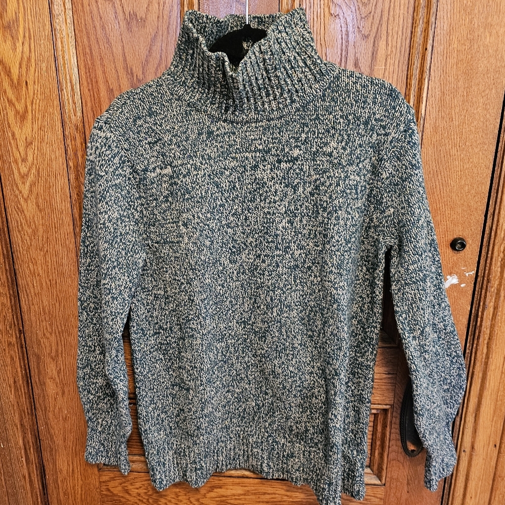 Ll bean signature high neck sweater - merino size L